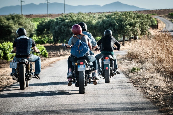 Rodada de Guate en Moto